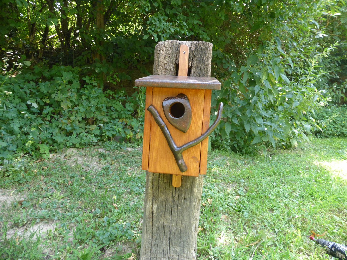 Vogelnistkasten Nistkasten für Stare und Kleiber Handarbeit Altholz Upcycling