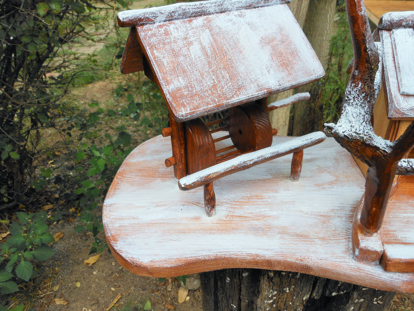 Vogelfutterhaus – Winterlandschaft  Birdfeeder Winter