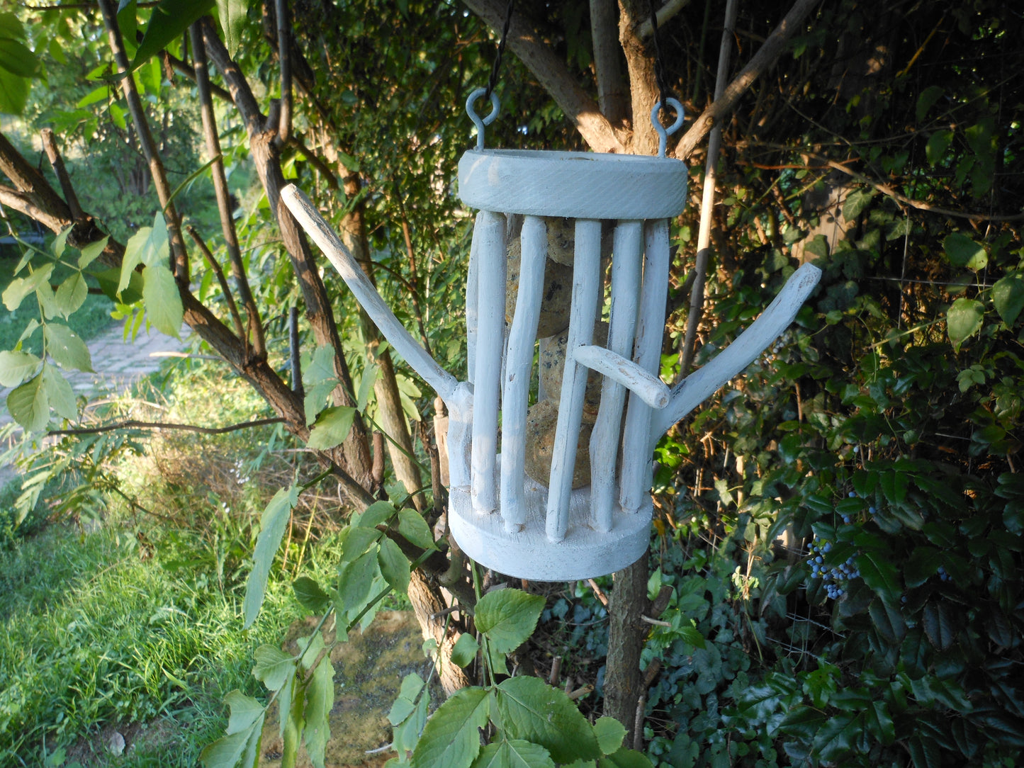 Meisenknödelhalter für Knödel ohne Netz Vogelfutter  Vogelfutterplatz Birdfeeder