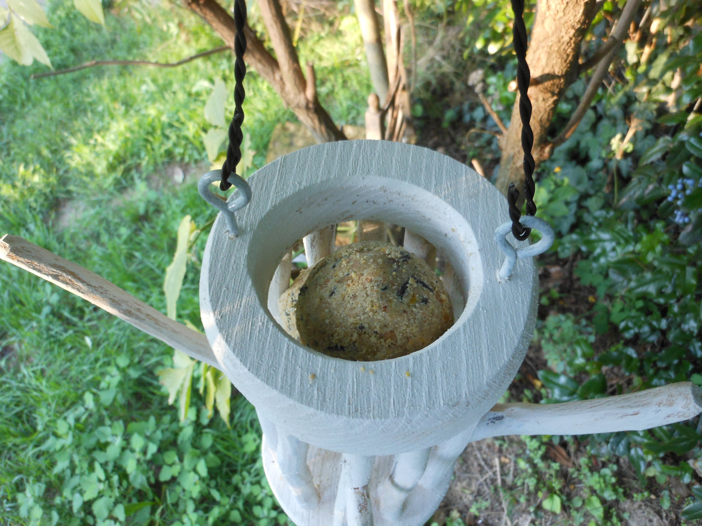 Meisenknödelhalter für Knödel ohne Netz Vogelfutter  Vogelfutterplatz Birdfeeder